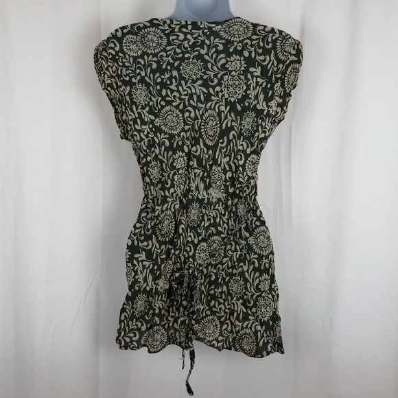 Quizz Trends rayon embellished top M - Picture 4 of 5